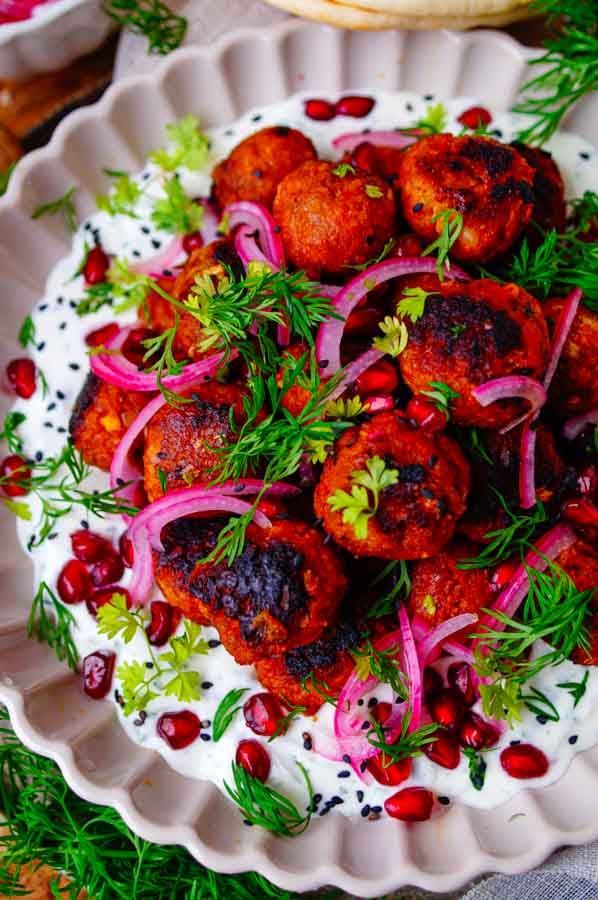 Greek meatballs (kofta)
