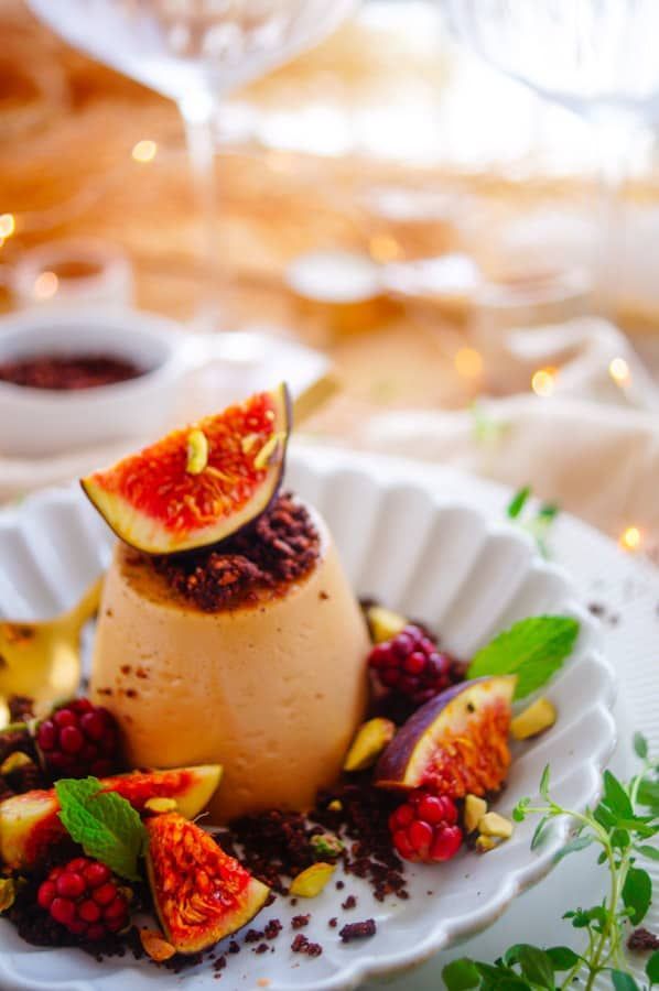Panna Cotta with coffee