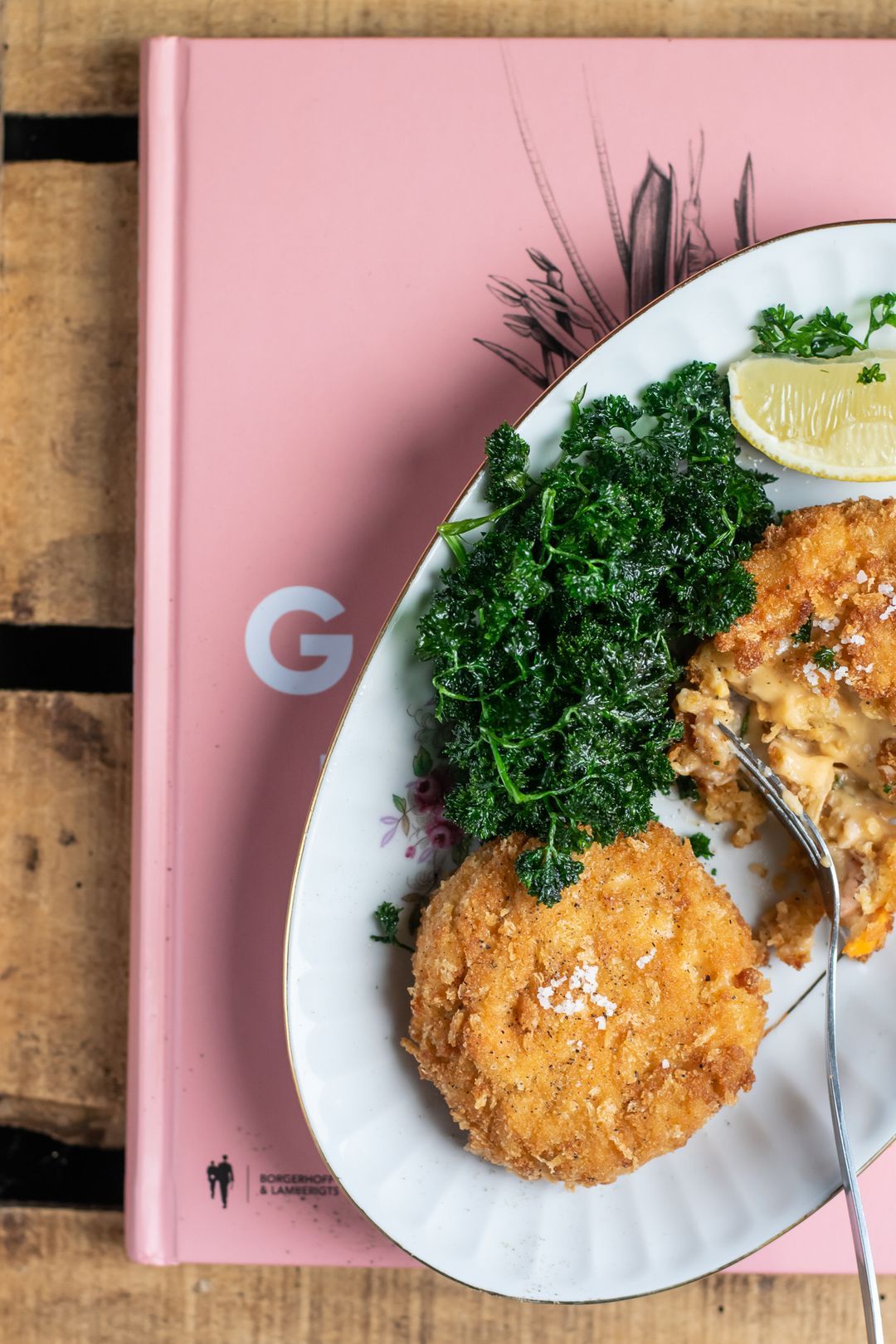 Shrimp croquette with mussels from Ostend
