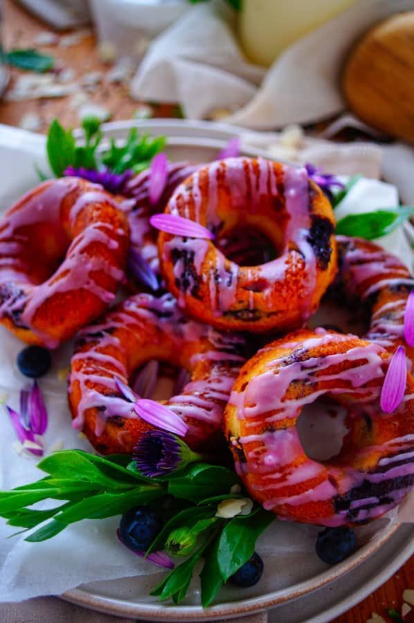 Blueberry donuts