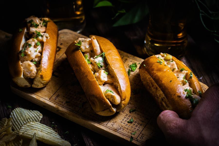Scampi rolls - a tasty twist on the lobster rolls