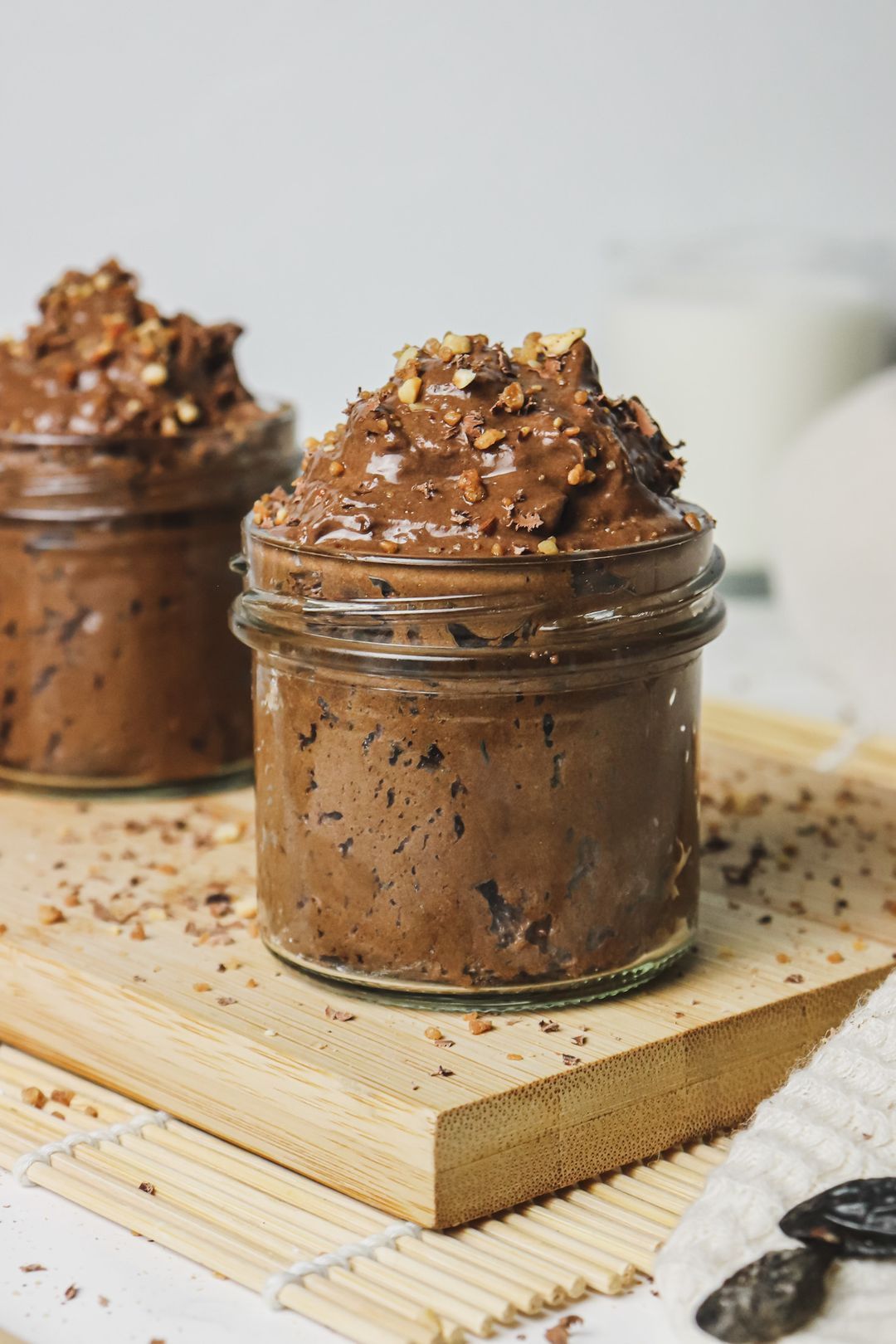 Tonka bean chocolate mousse