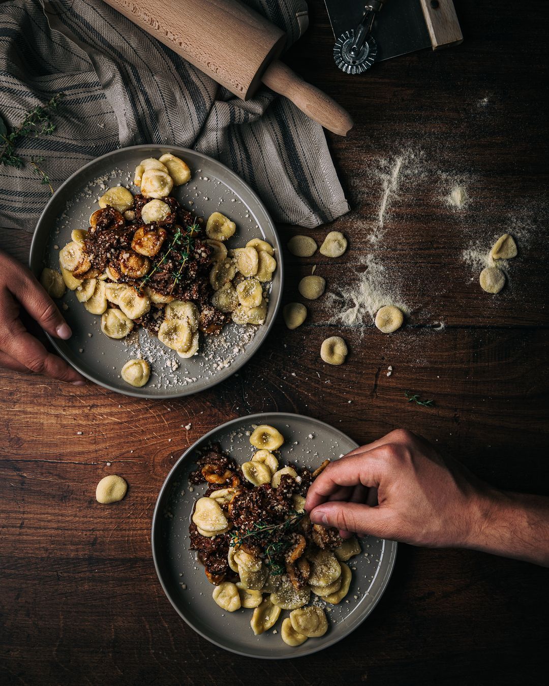 Orecchiette with wild boar ragout