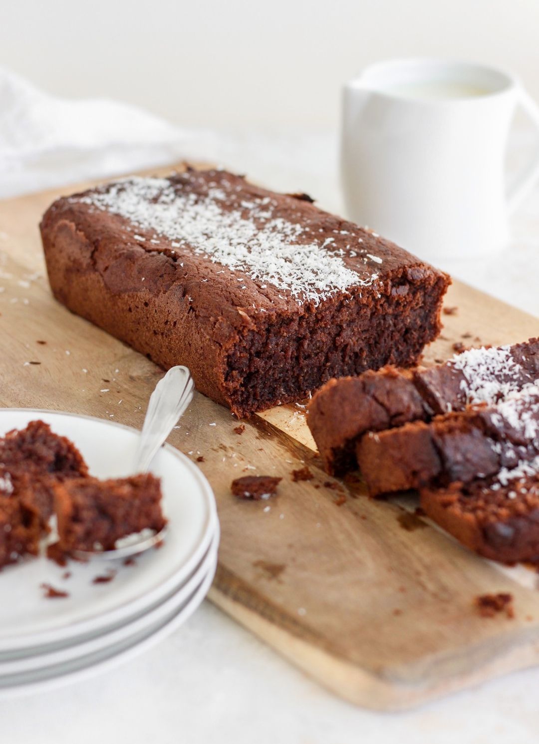 Chocolate coconut cake