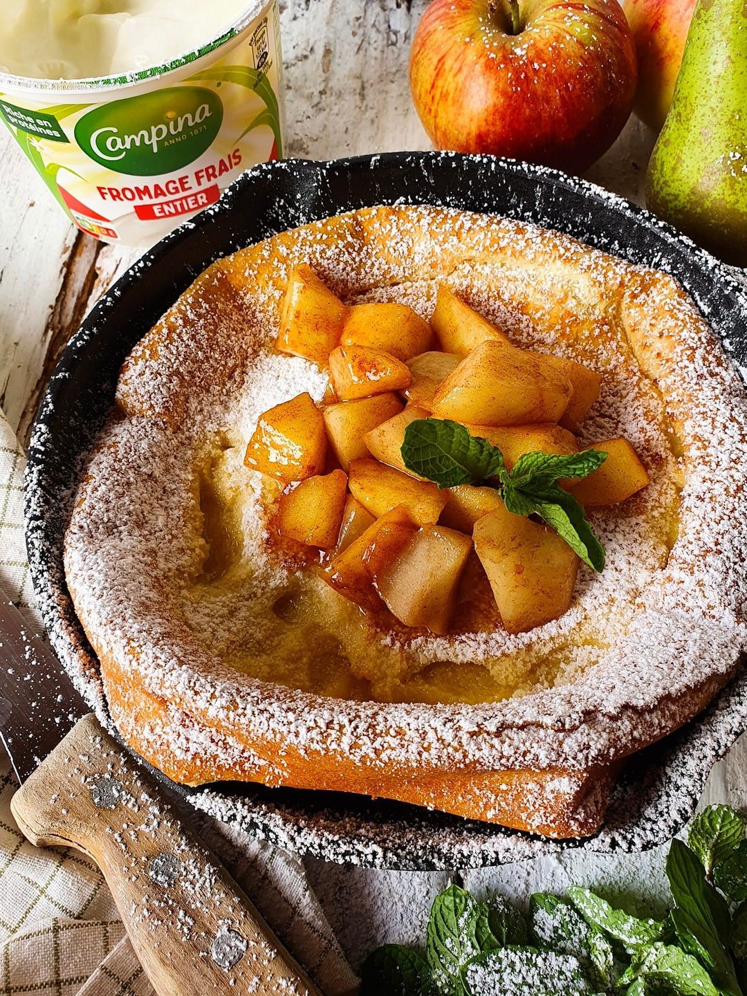 Dutch baby pancakes