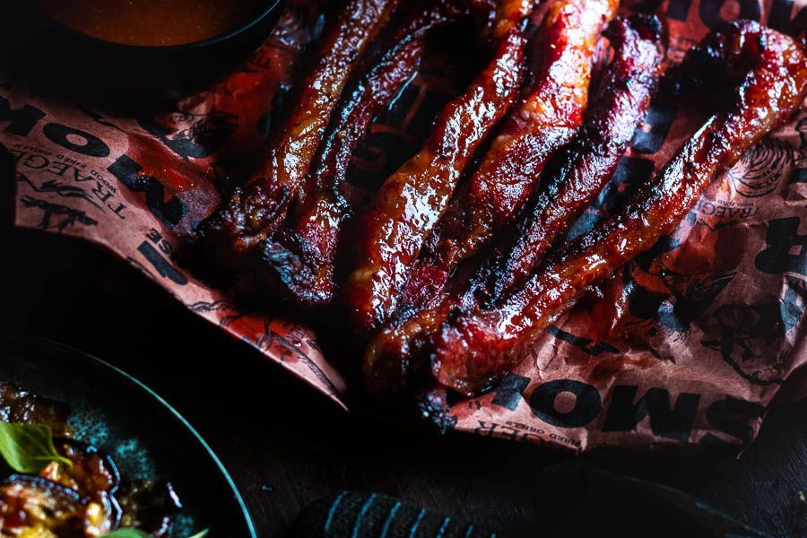Iberico Ribfingers in a Vietnamese jacket