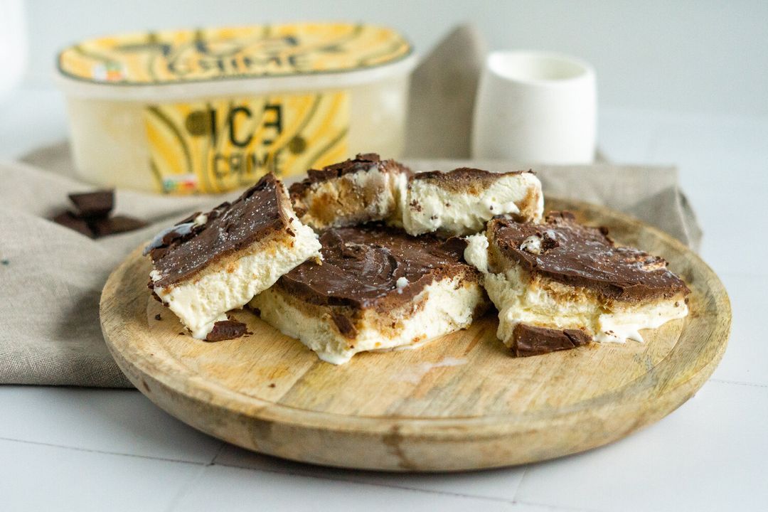 Healthy ice cream bars