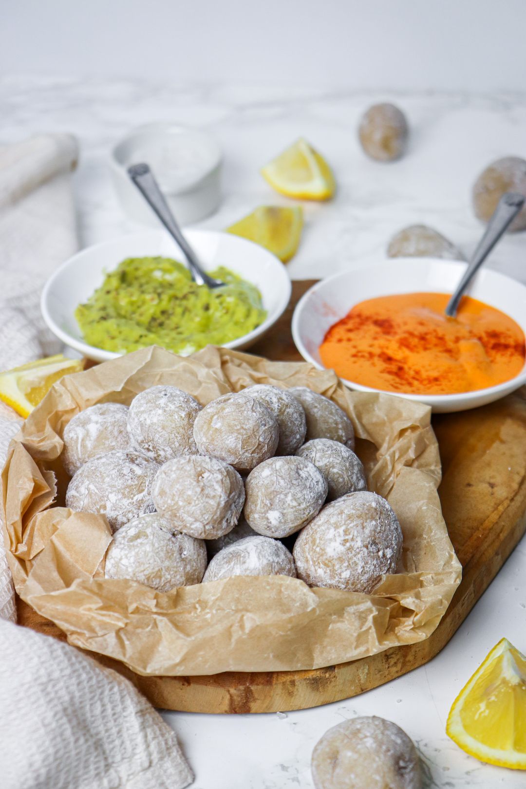 Wrinkled potatoes