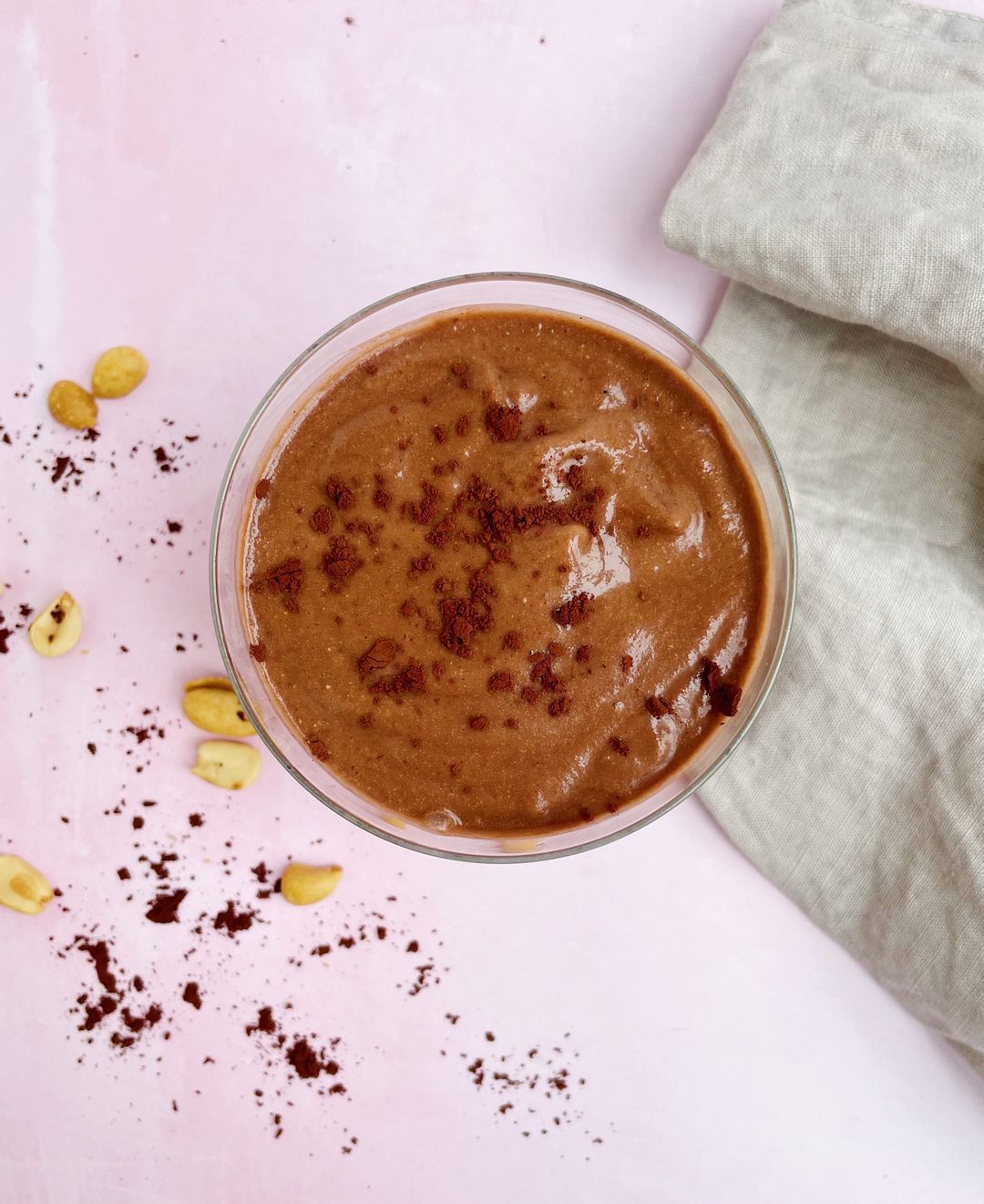 Chocolate banana pm smoothie