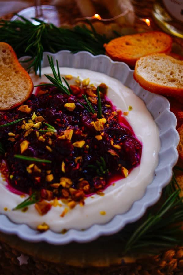 Goat cheese dip