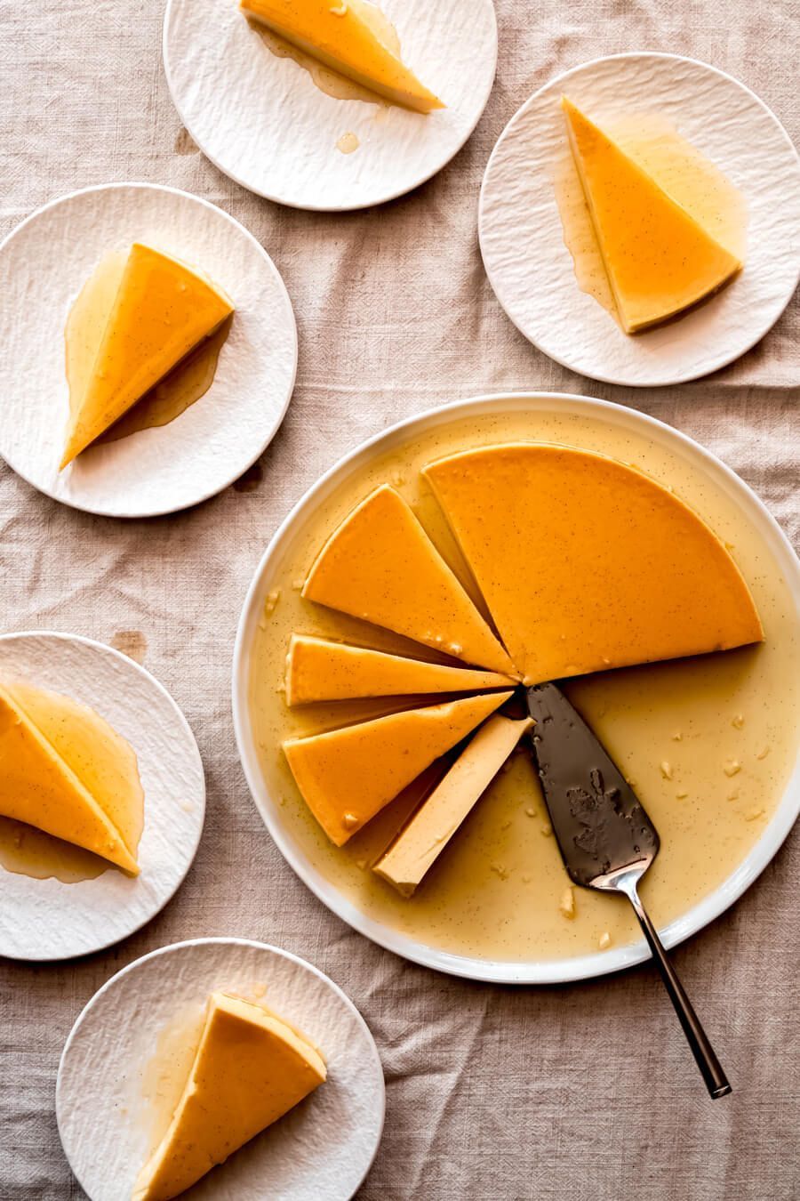Classic flan
