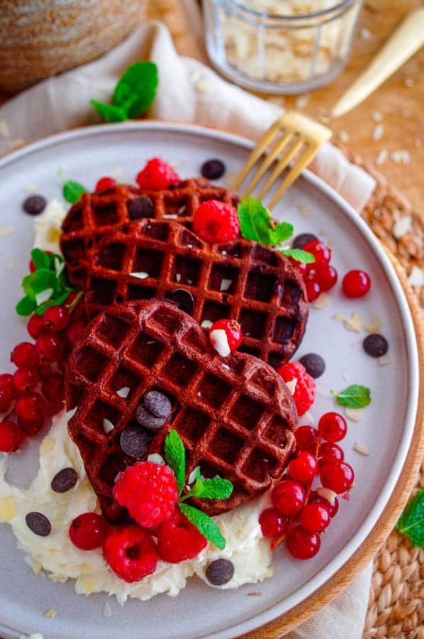 Chocolate waffles