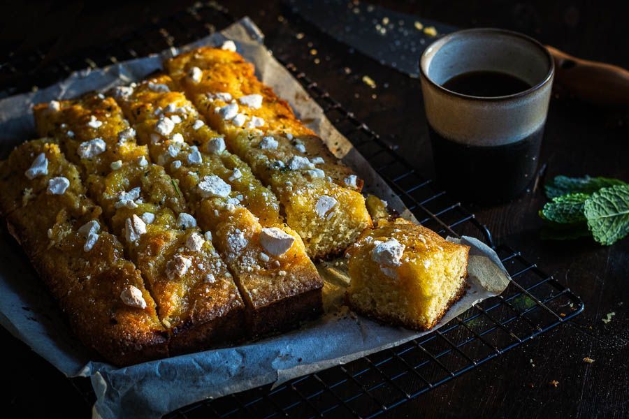 Lemon Curd Cake: Delicious dessert after the BBQ