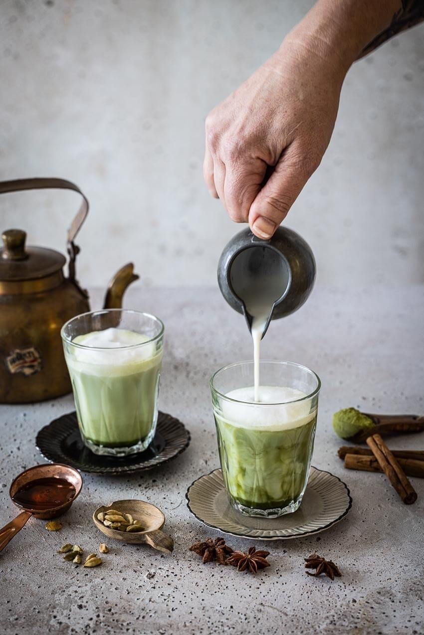 Chai matcha latte