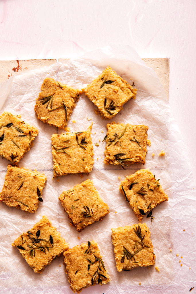 Thyme-rosemary cookies