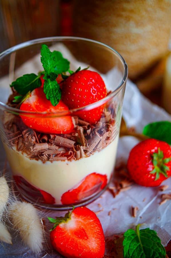 Tiramisu With Strawberries
