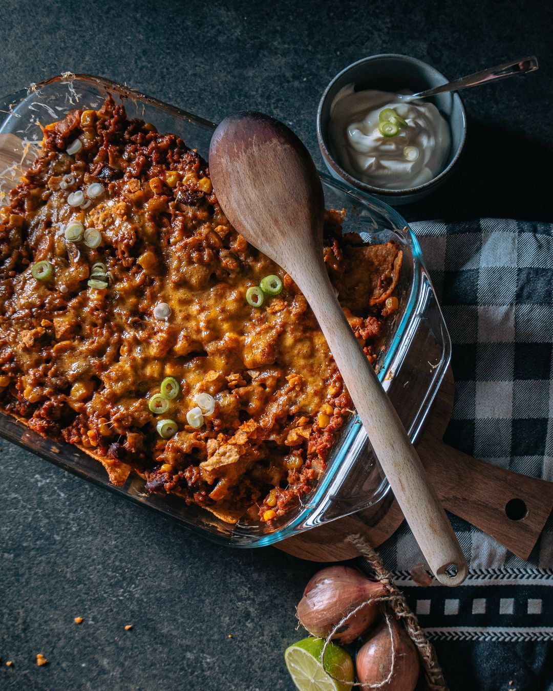 🌶 Quick nacho dish with chili con carne | Ready quickly & full of flavor