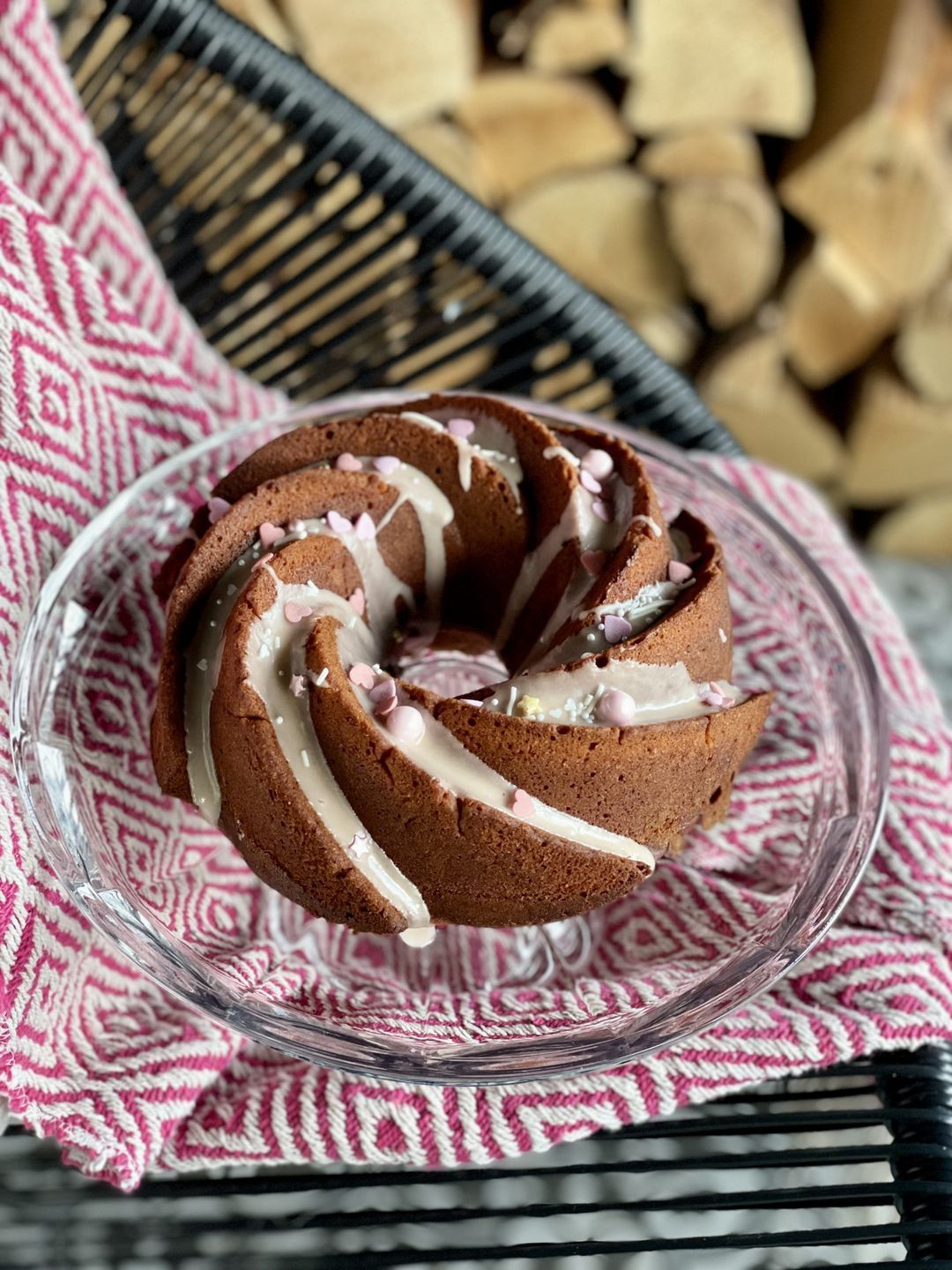 Red Valentine's Cake