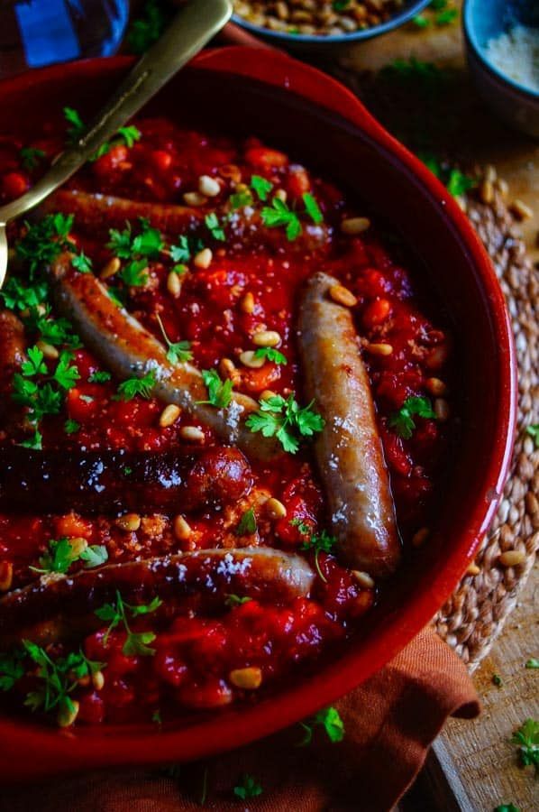 stew with chipolata