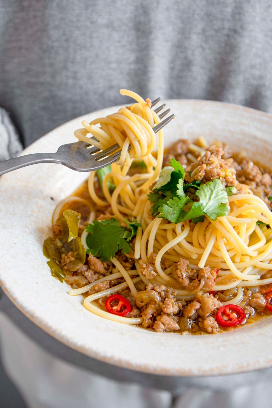 Lemongrass spaghetti