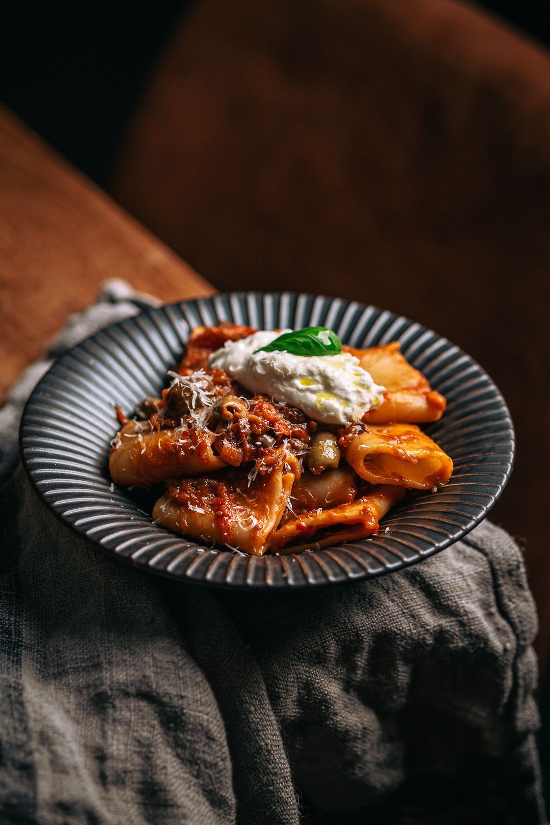 Mama's familierecept | Spaghetti caponata met burrata 🍆🥰