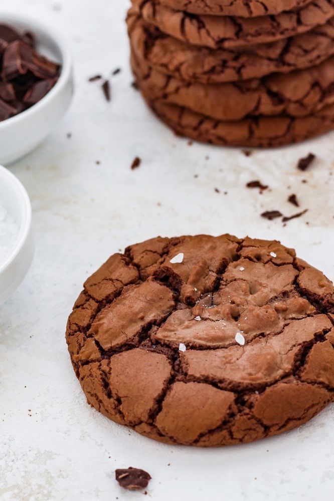 Creamy brownie cookies