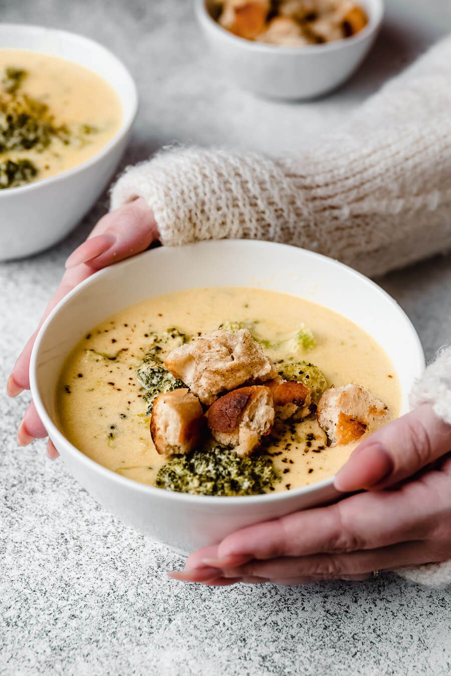 Broccoli cheddar soup