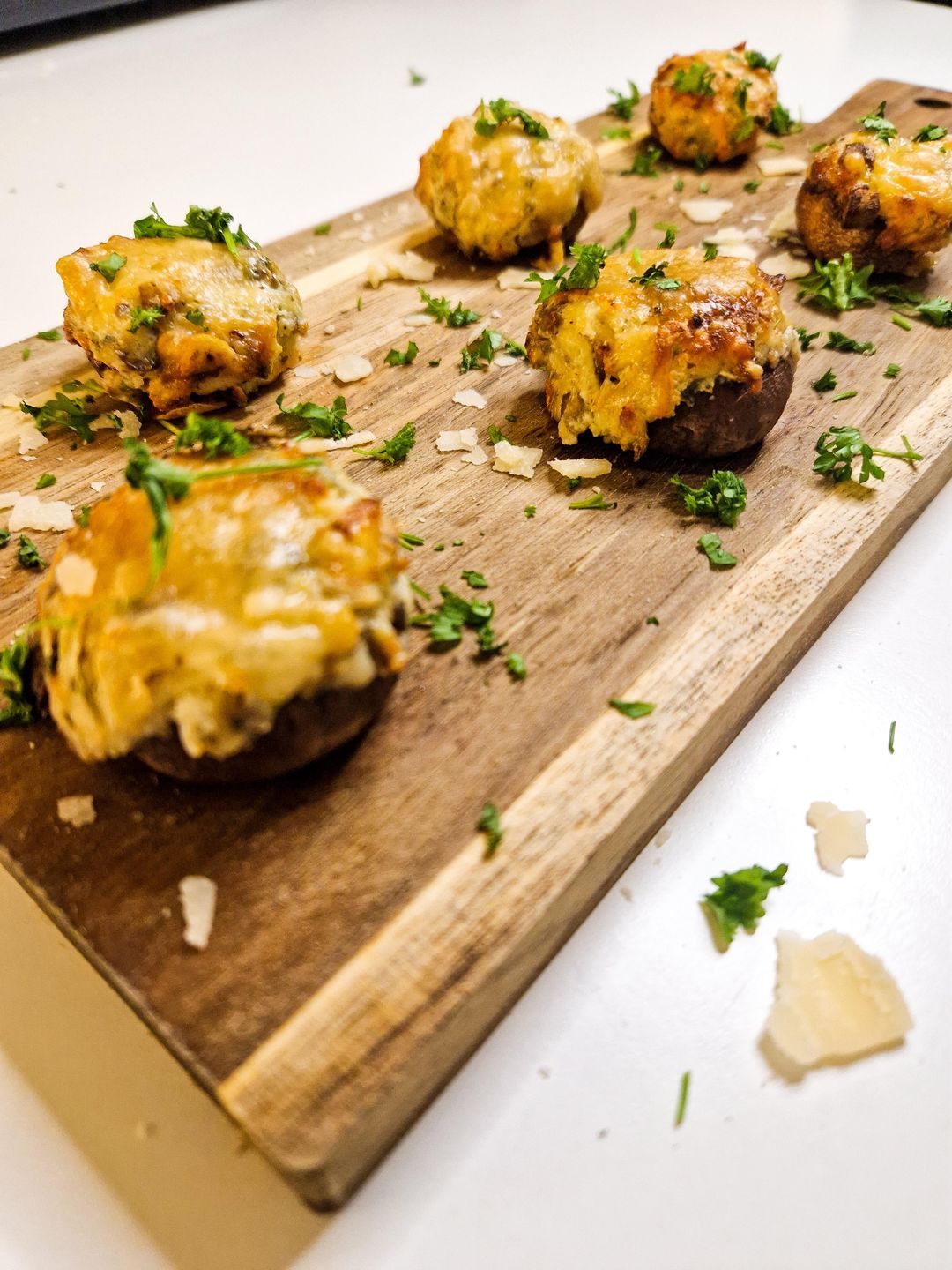 Stuffed mushrooms