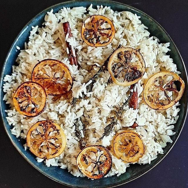 Rice with lemon
